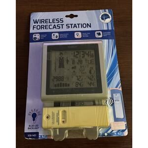 La Crosse Technology 308-1451 Wireless Forecast Station With Fisherman Icon NEW